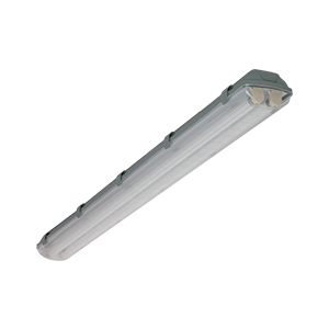 Люминесцентный светильник VARTON ЛПП 2х36 накладной 1262х124х85 мм IP65 с прозрачным рассеивателем